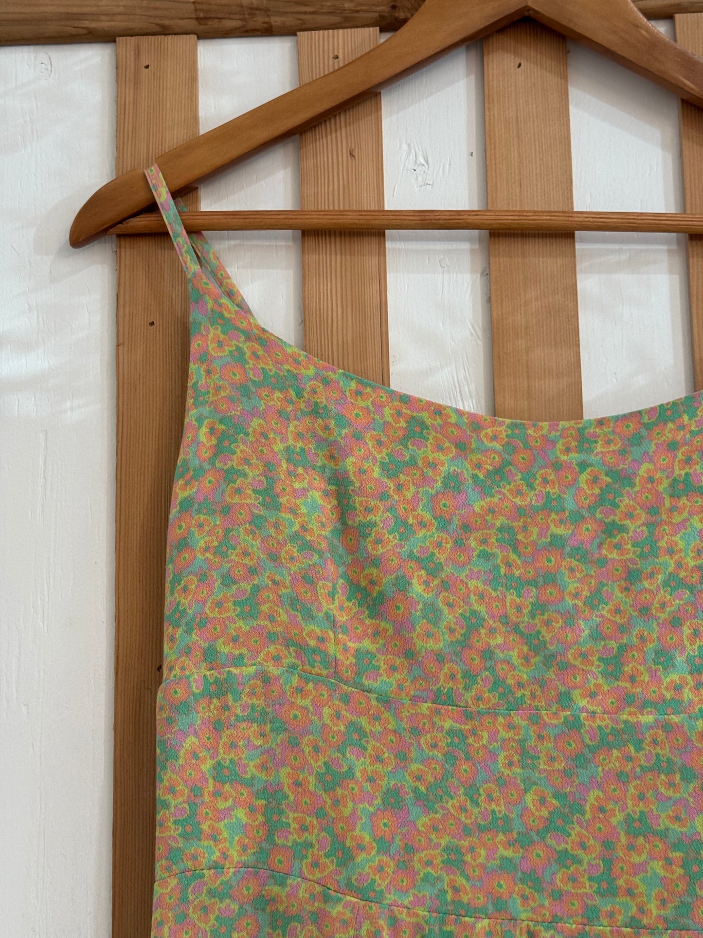 RVCA Floral Slit Midi Dress – NWT, Size Small