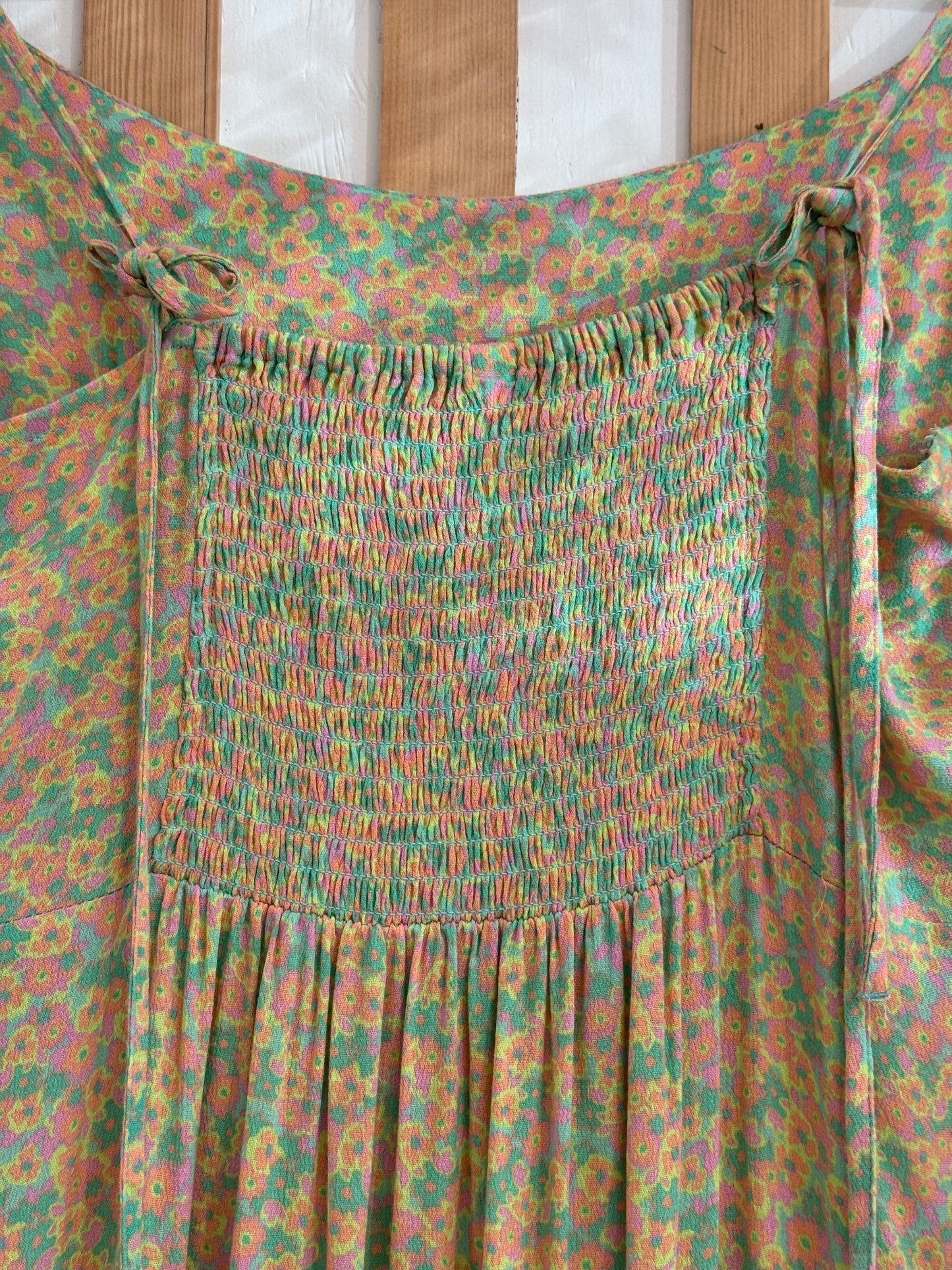 RVCA Floral Slit Midi Dress – NWT, Size Small