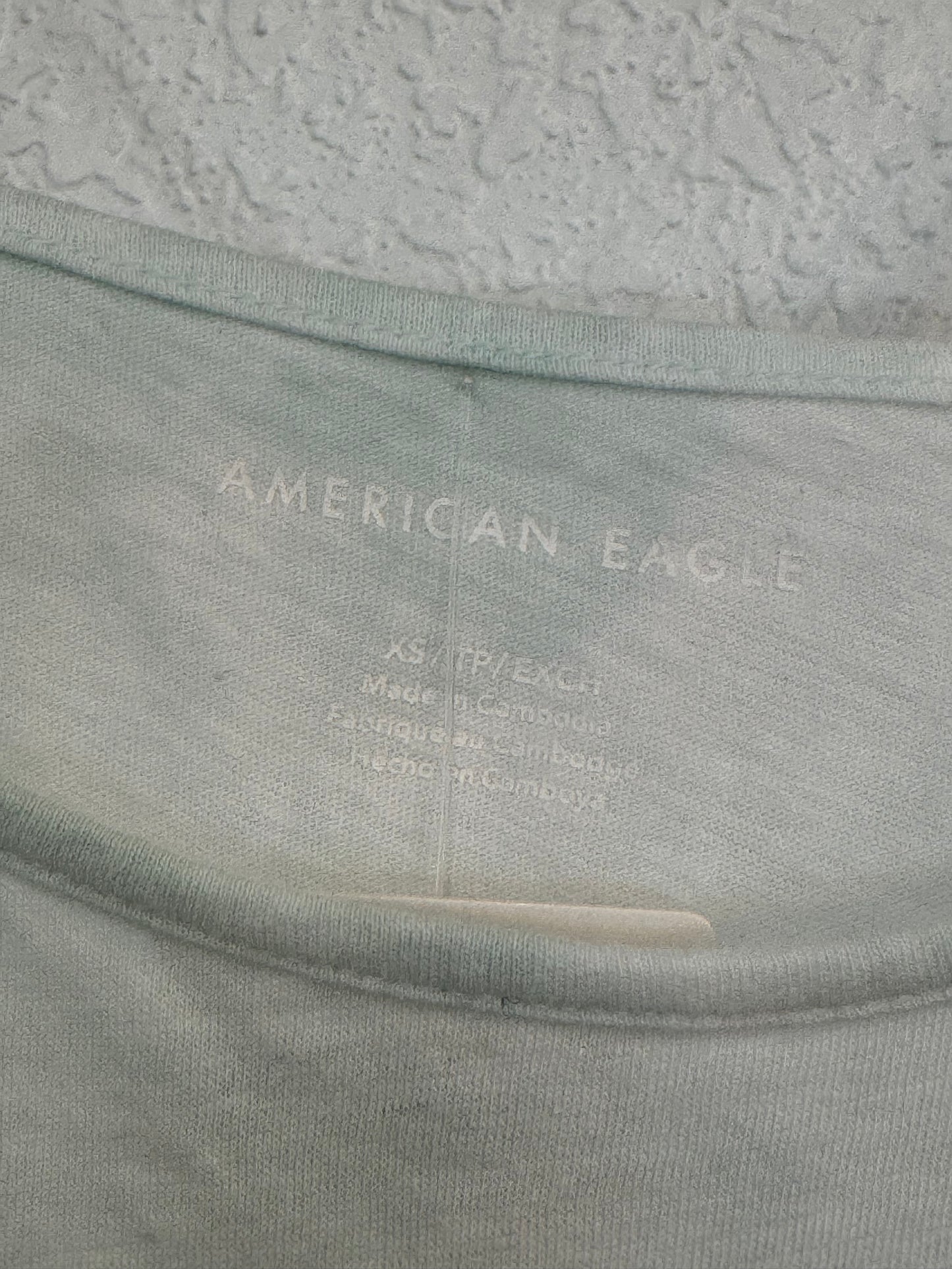 Light Blue Tie-Dye Tank – American Eagle, Size XS (NWT)