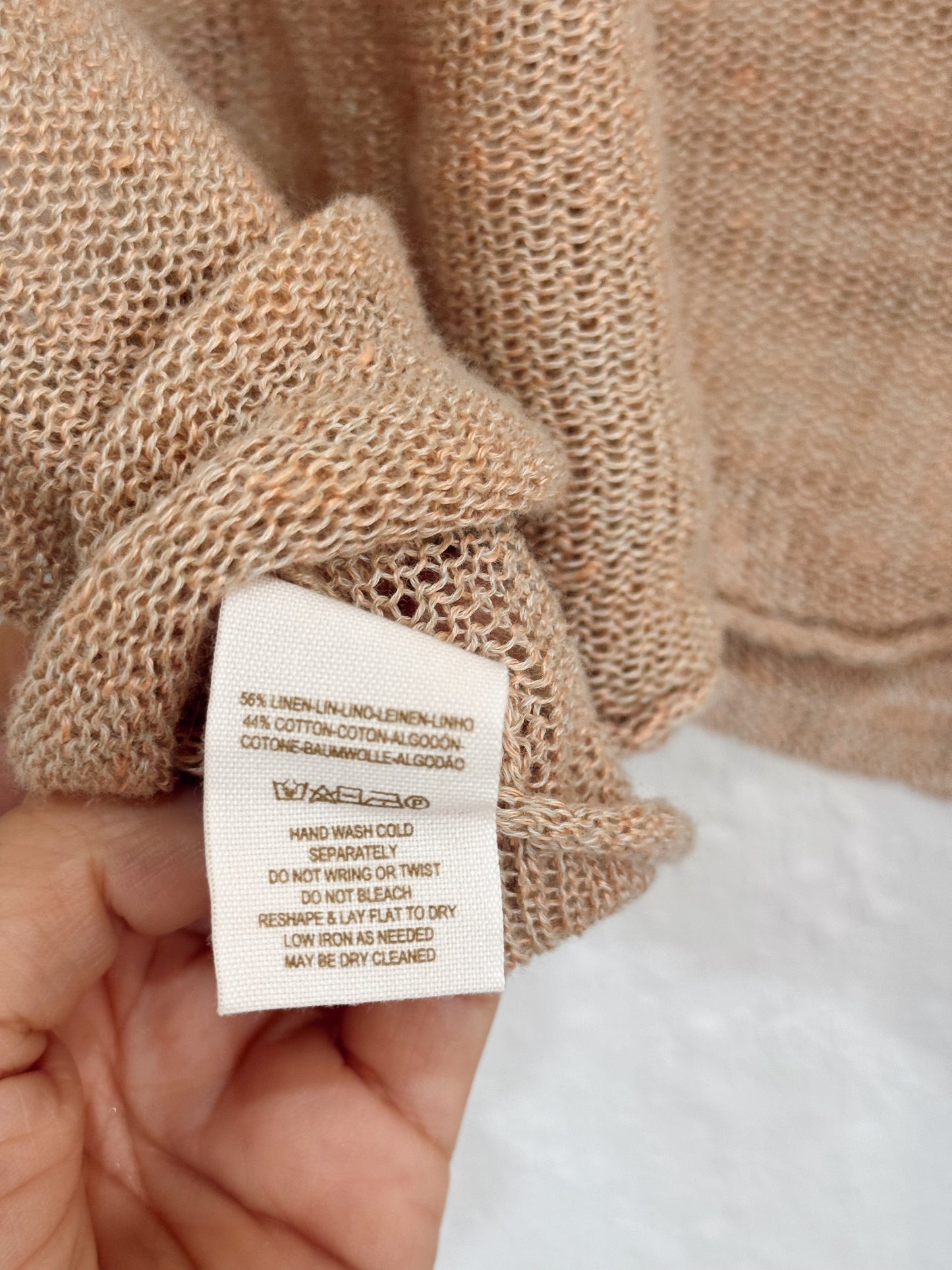 Free People Textured Knit Pullover – Size Small