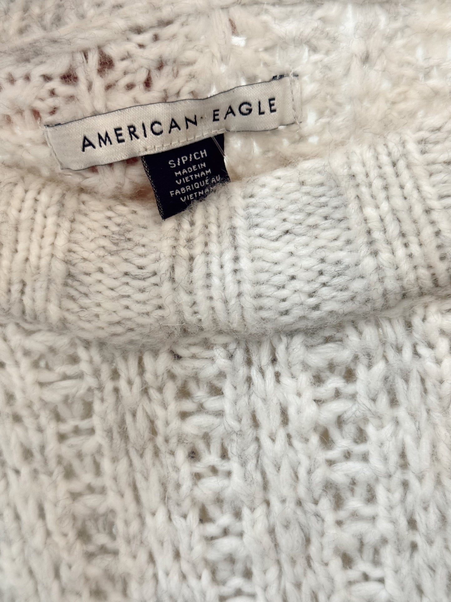 American Eagle Cozy Ribbed Knit Sweater – Size Small