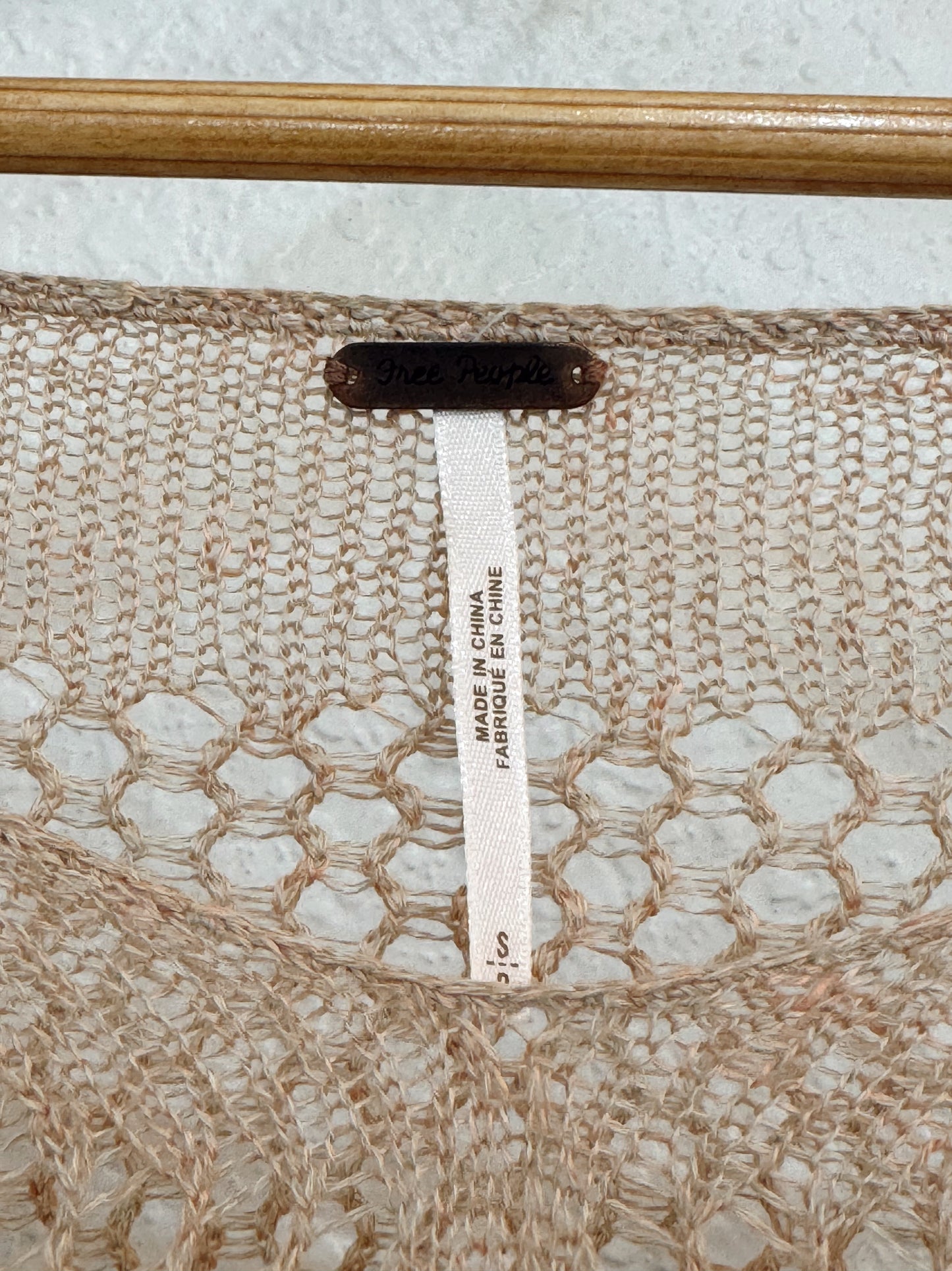 Free People Textured Knit Pullover – Size Small