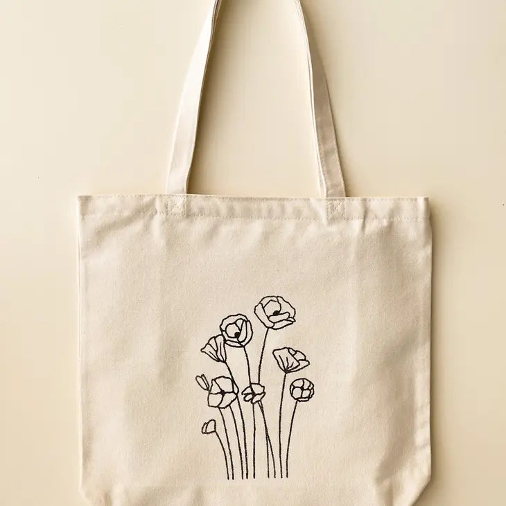 Poppy Tote Bag | Sun Freckled Studio