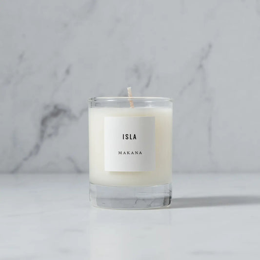 Isla Petite Candle – 3 oz Coconut-Soy Wax | Makana