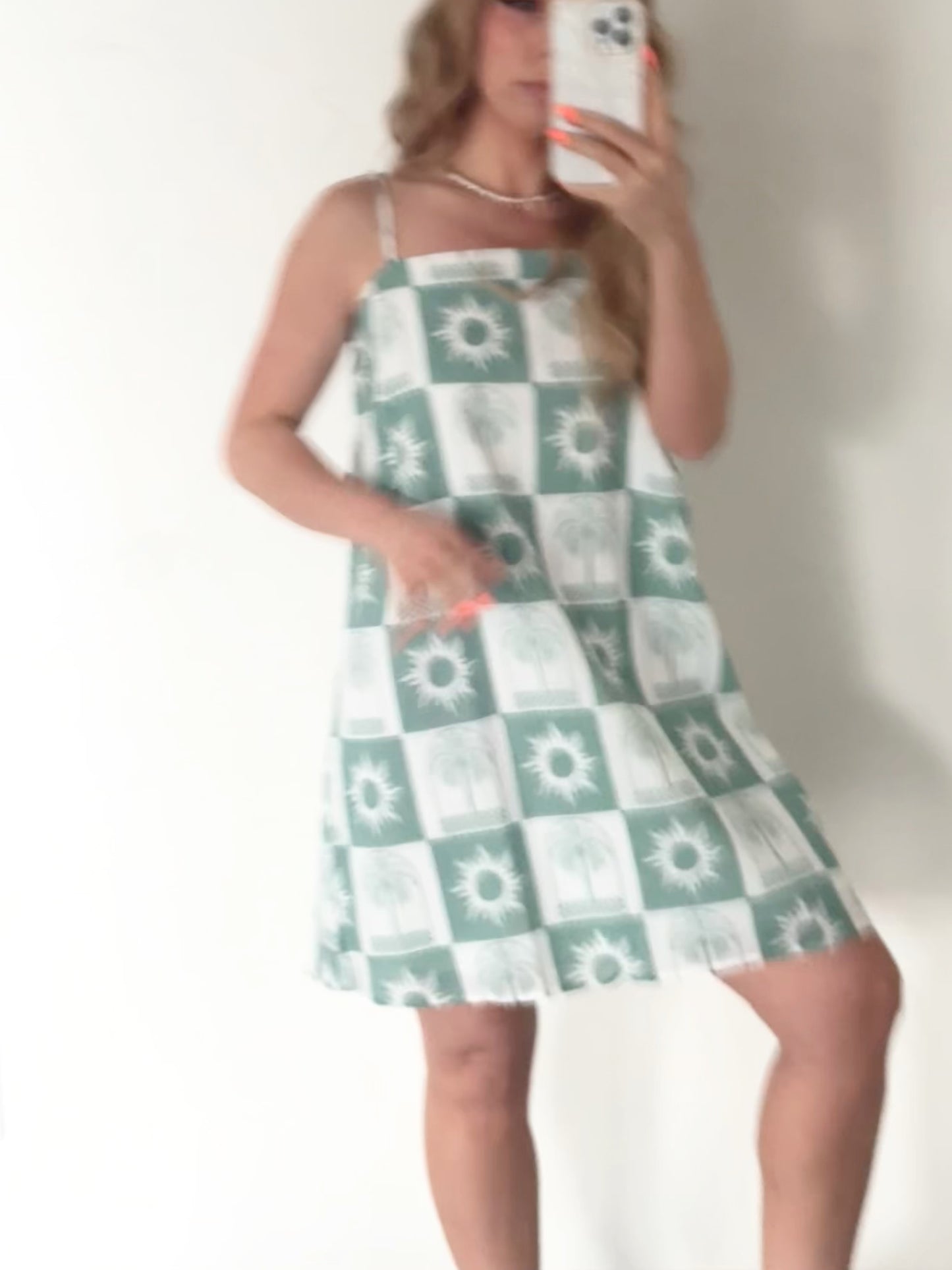 By Frankie Sage Sun & Palm Dress – Pre-Loved (Size L) new with tags