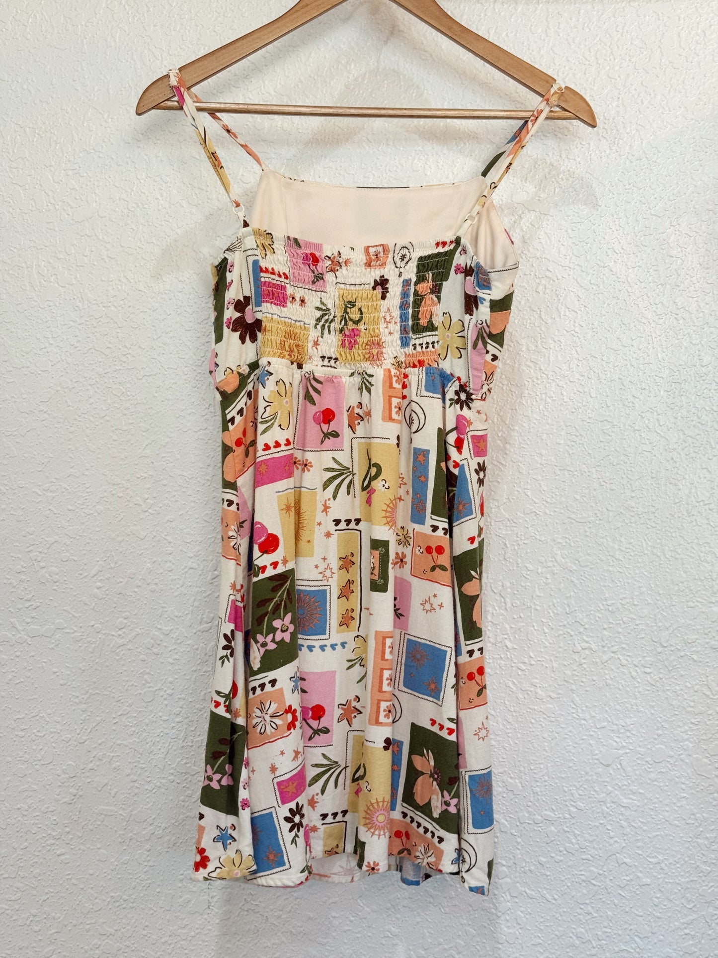 Monteau Floral Patchwork Sundress – XS