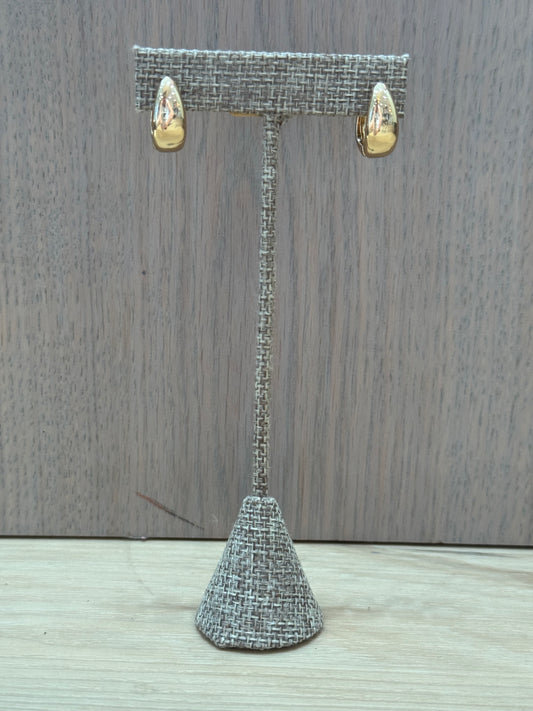 Mini Bold Huggies – 14k Gold Plated