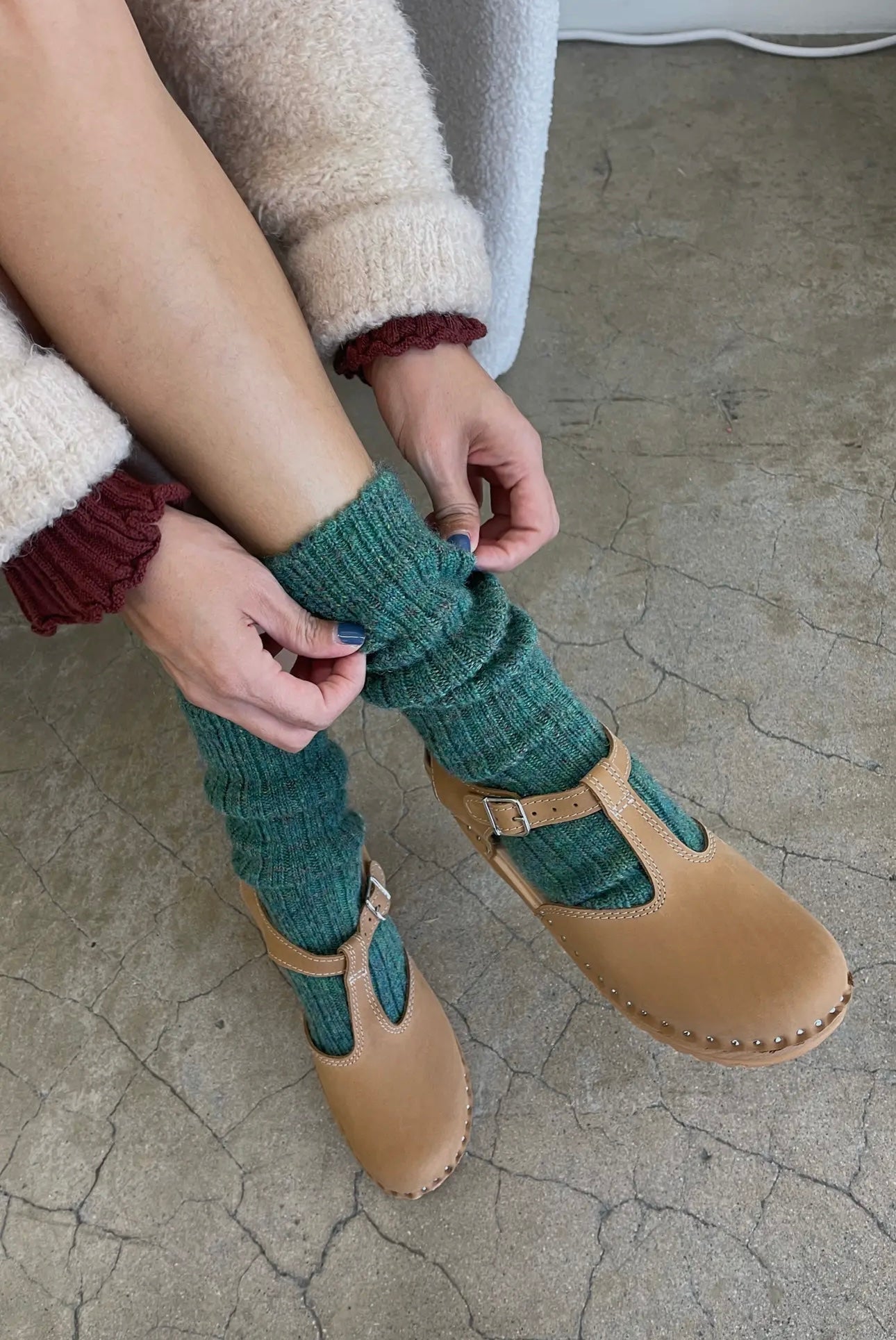 Le Bon Shoppe Margot Socks – Emerald