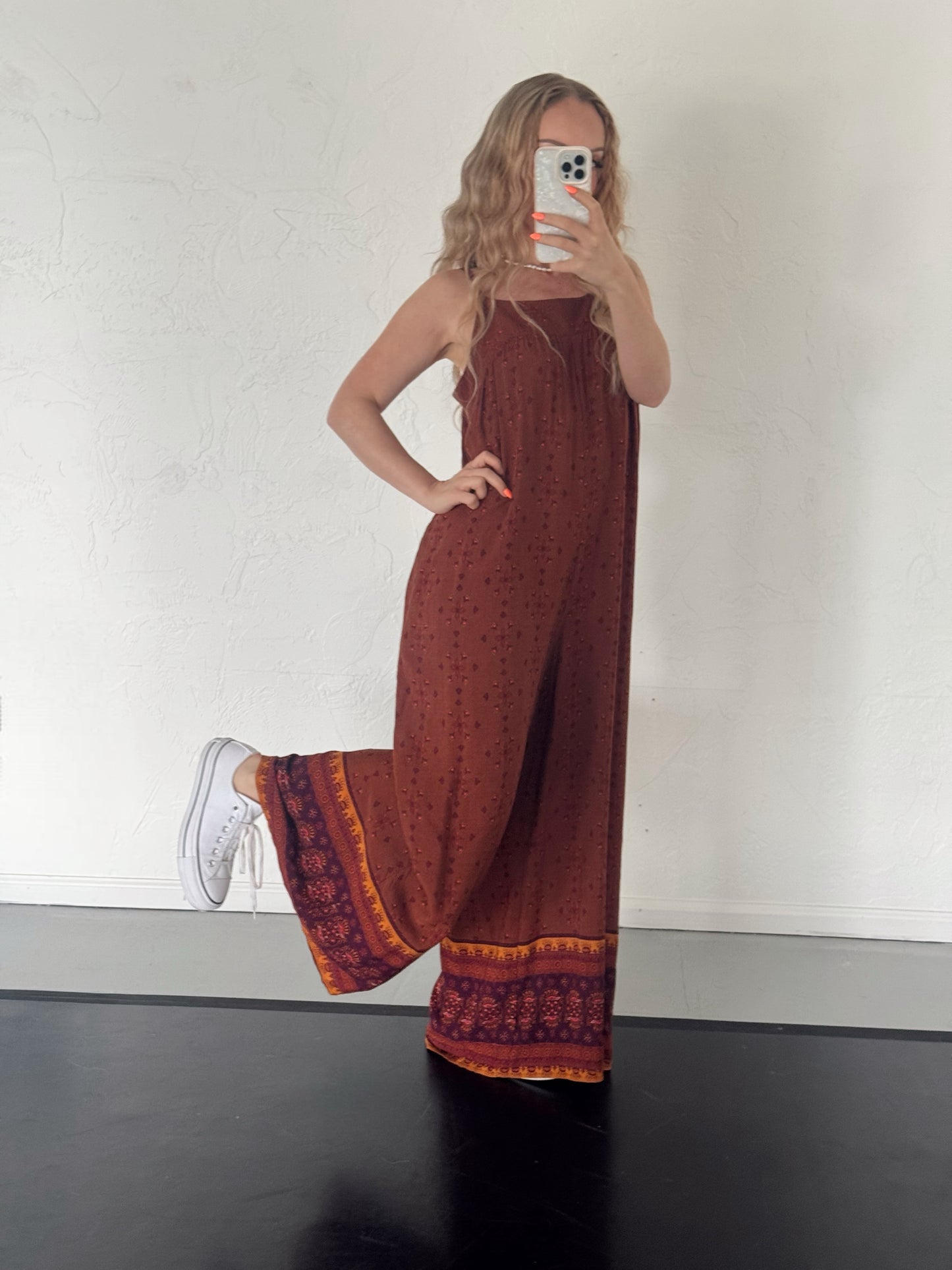 Rust Sunset Jumper – Natural Life (Pre-Loved, Like new Size M)