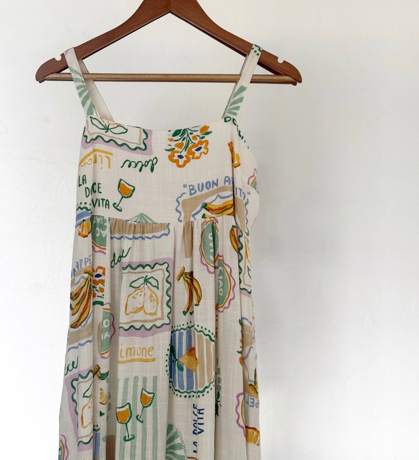 La Dolce Vita Linen Dress – Paper Heart (NWT, Size Small)