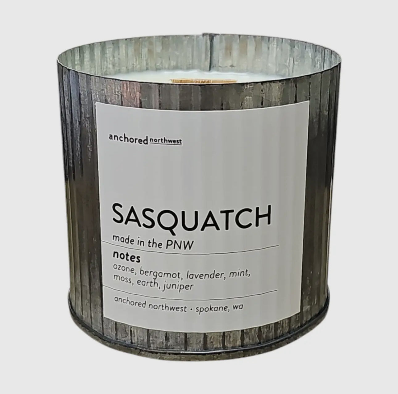 Sasquatch Candle by Anchored Northwest