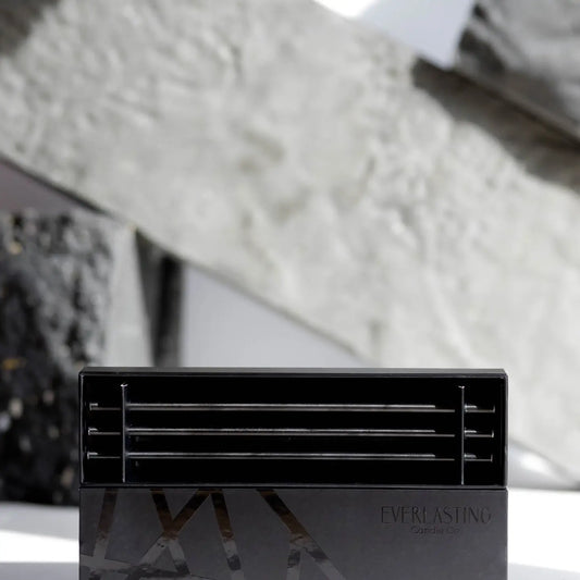 Everlasting Steel Candle Wicks – Matte Black Trio by Everlasting Candle Co.