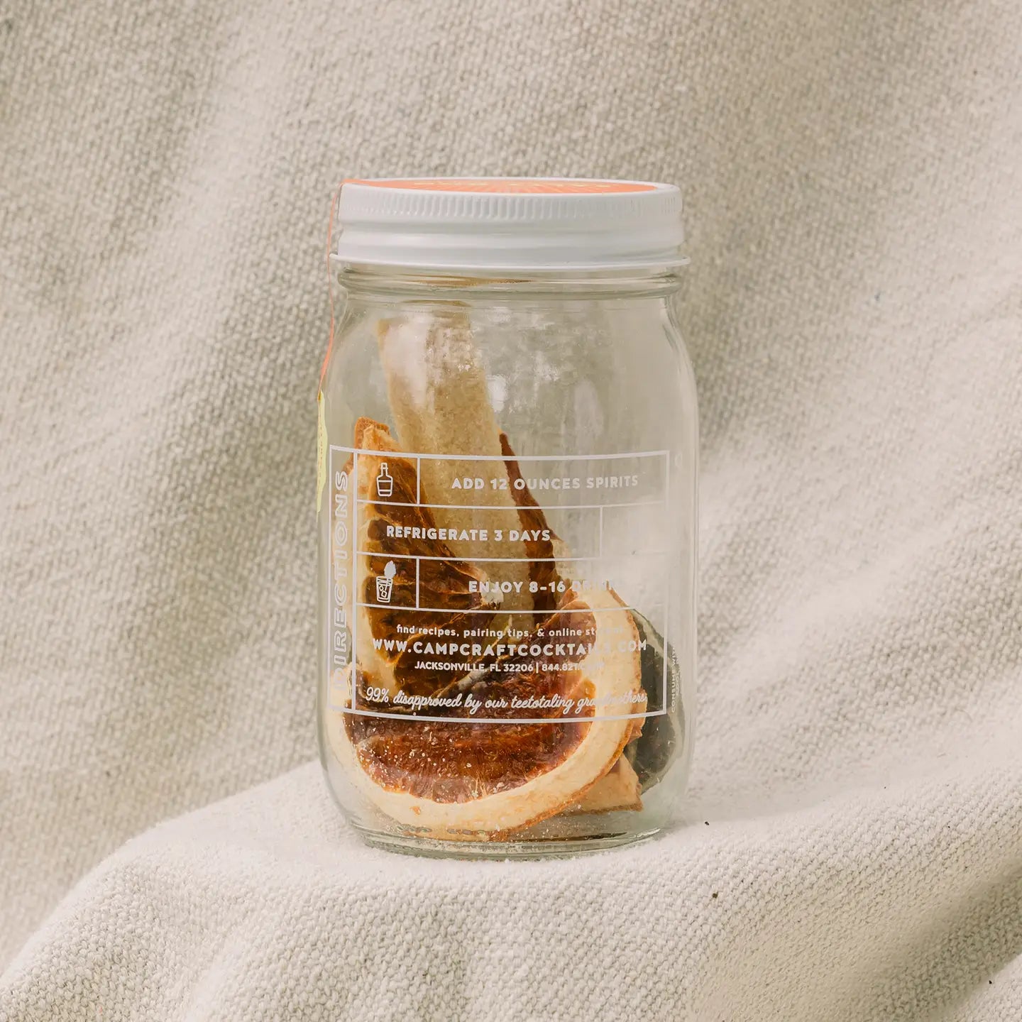 Salty Dog Cocktail Infusion Kit by Camp Craft Cocktails | Makes 8 Cocktails