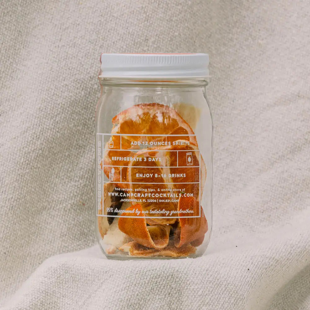 Tangerine Spritz Cocktail Infusion Kit by Camp Craft Cocktails | Makes 8 Cocktails