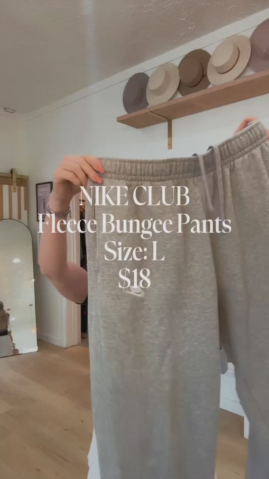 Nike Fleece Bungee Pants – Size L (Pre-Loved)