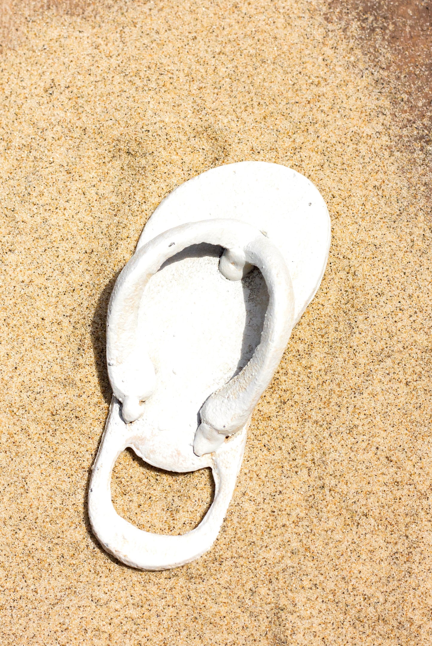 White Flip Flop Bottle Opener | Cast Iron by HomeArt