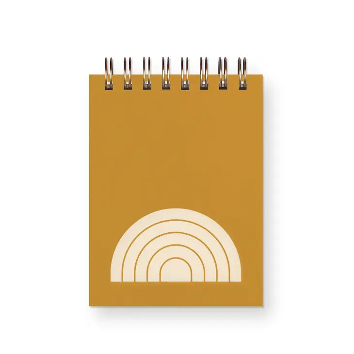 Rainbow Mini Jotter Notebook – 3” x 4” | Ruff House Print Shop