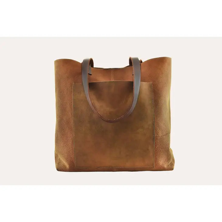 Kiko Leather Brown Tote Bag
