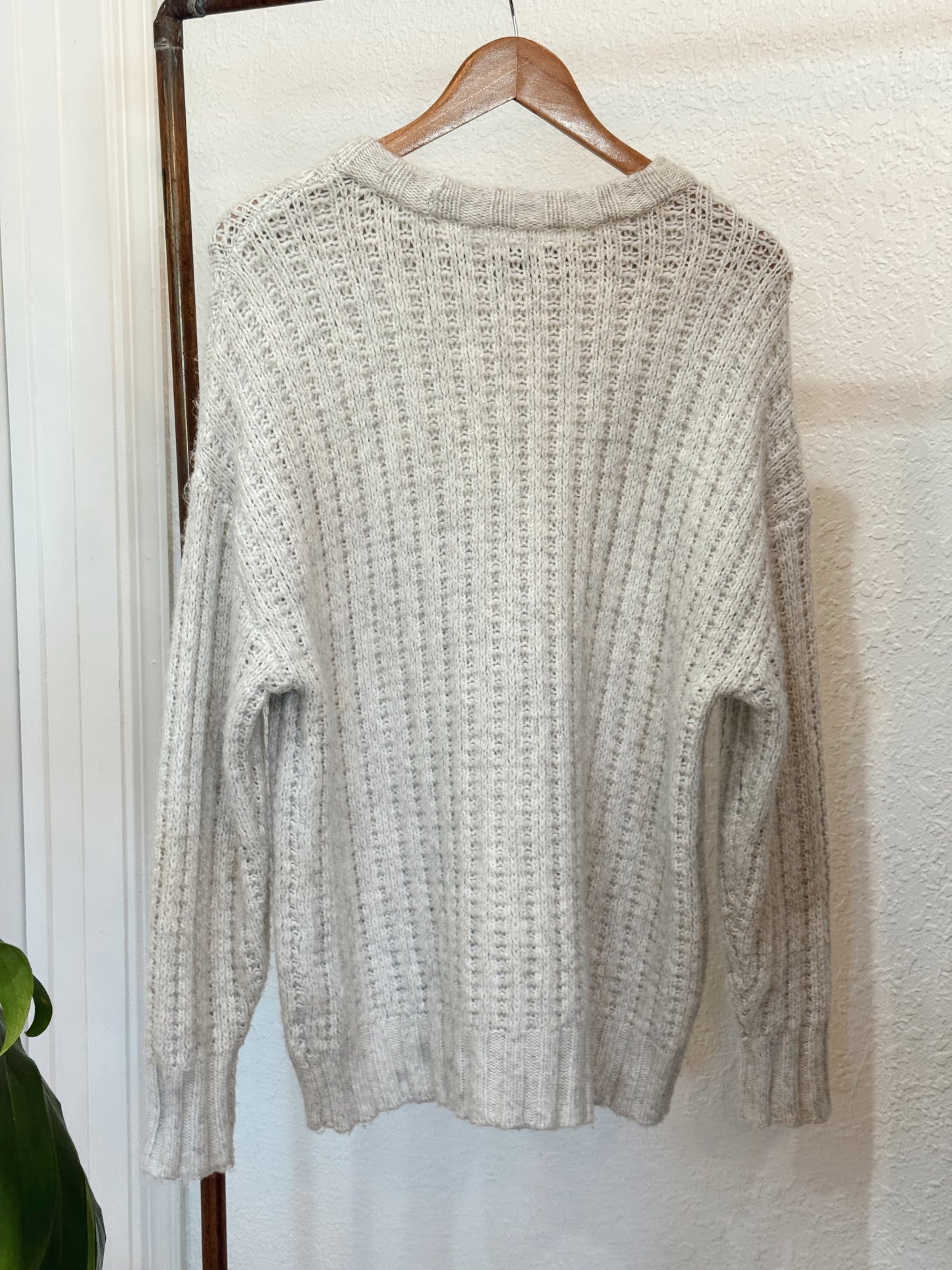 American Eagle Cozy Ribbed Knit Sweater – Size Small