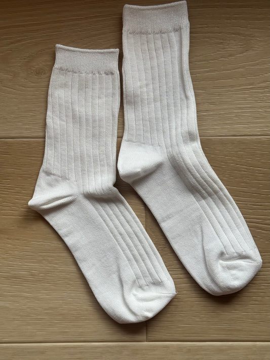 Le Bon Shoppe “Her Socks” – Classic White