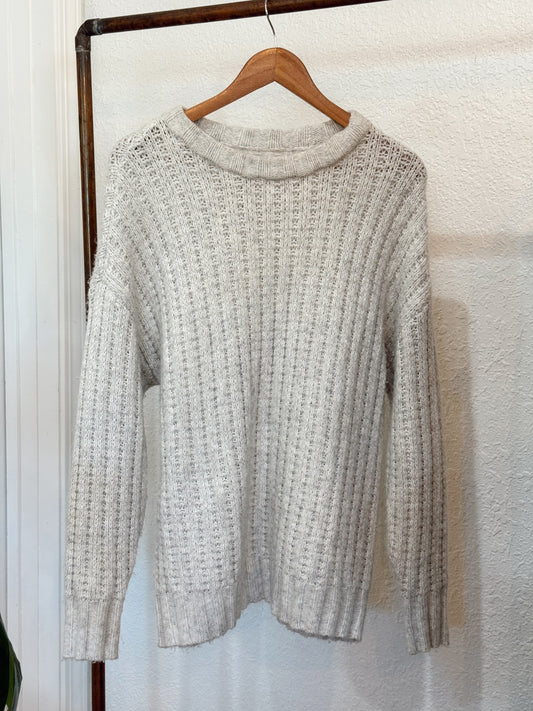 American Eagle Cozy Ribbed Knit Sweater – Size Small