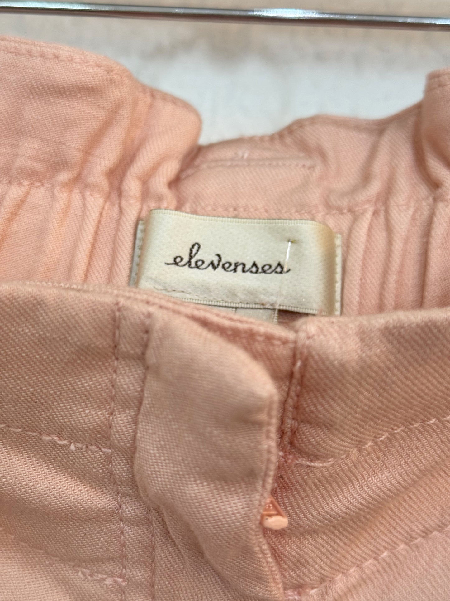 Elevenses by Anthropologie Paperbag Waist Belted Pants – Blush Pink Size Medium