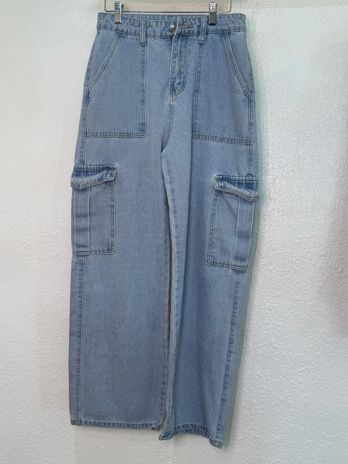 Denim Cargo Pants – Size M