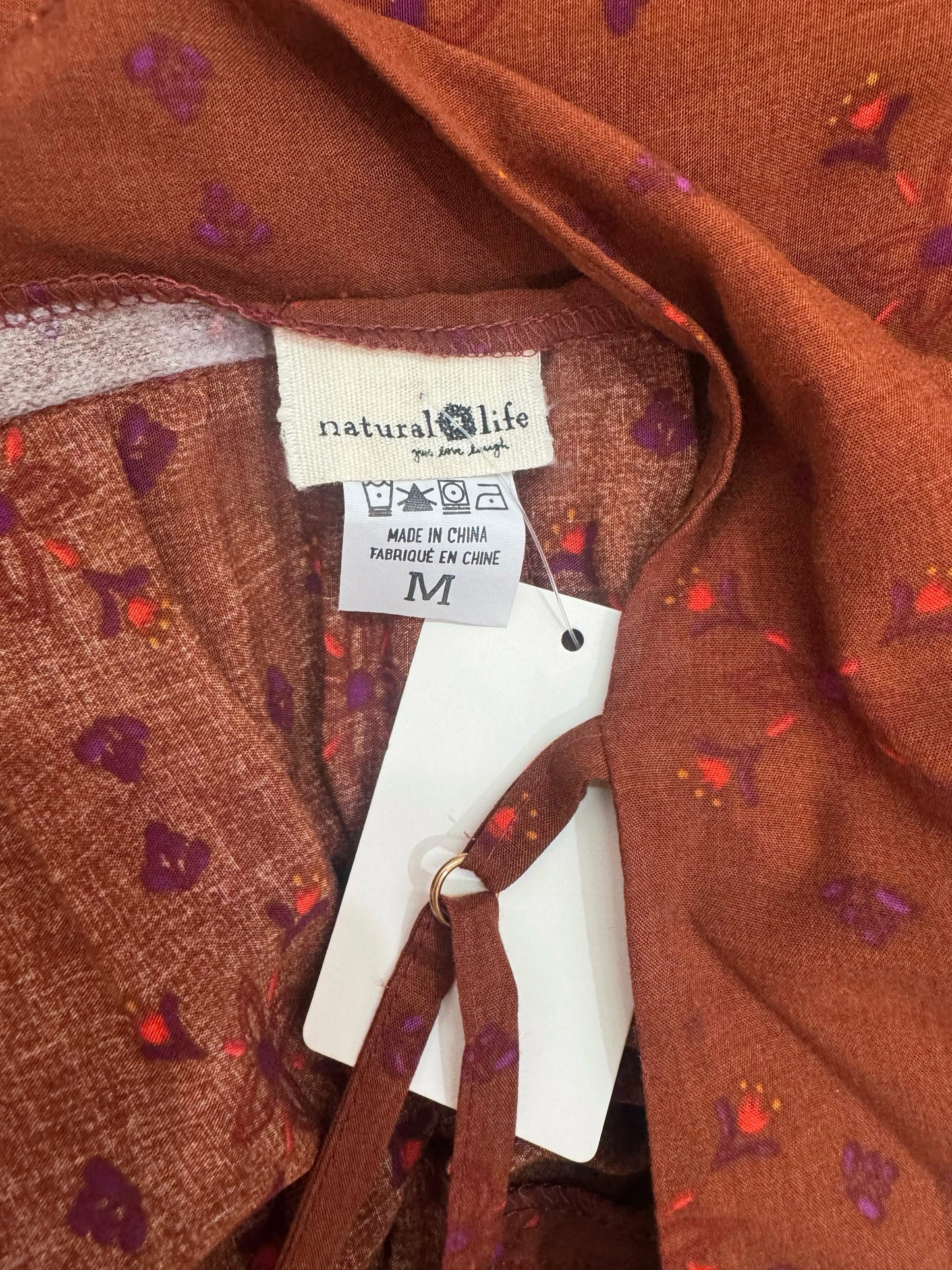 Rust Sunset Jumper – Natural Life (Pre-Loved, Like new Size M)