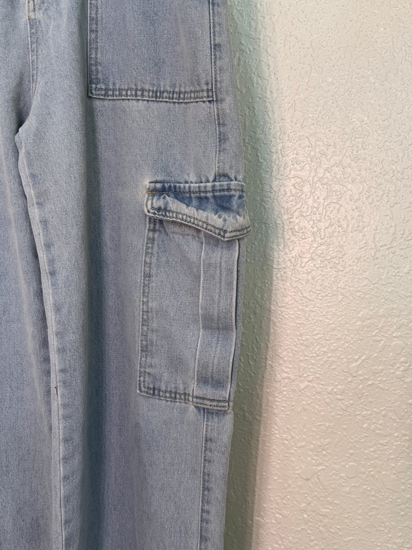 Denim Cargo Pants – Size M