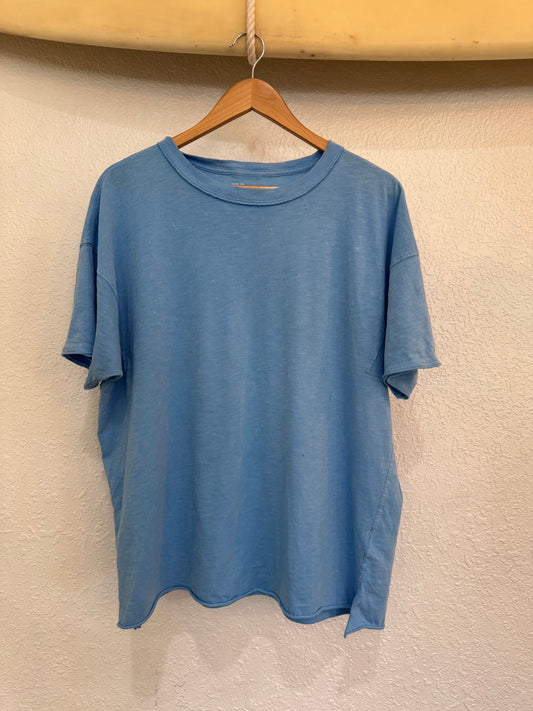 Aerie Oversized Blue Tee – Size Small (Pre-loved)