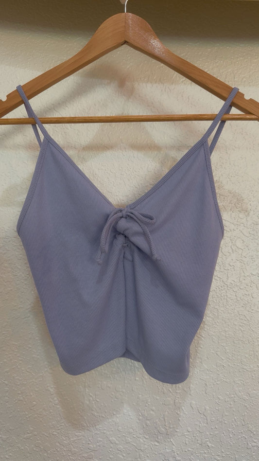 John Galt Lace-Up Tie-Front Tank – Size S (Pre-Loved)