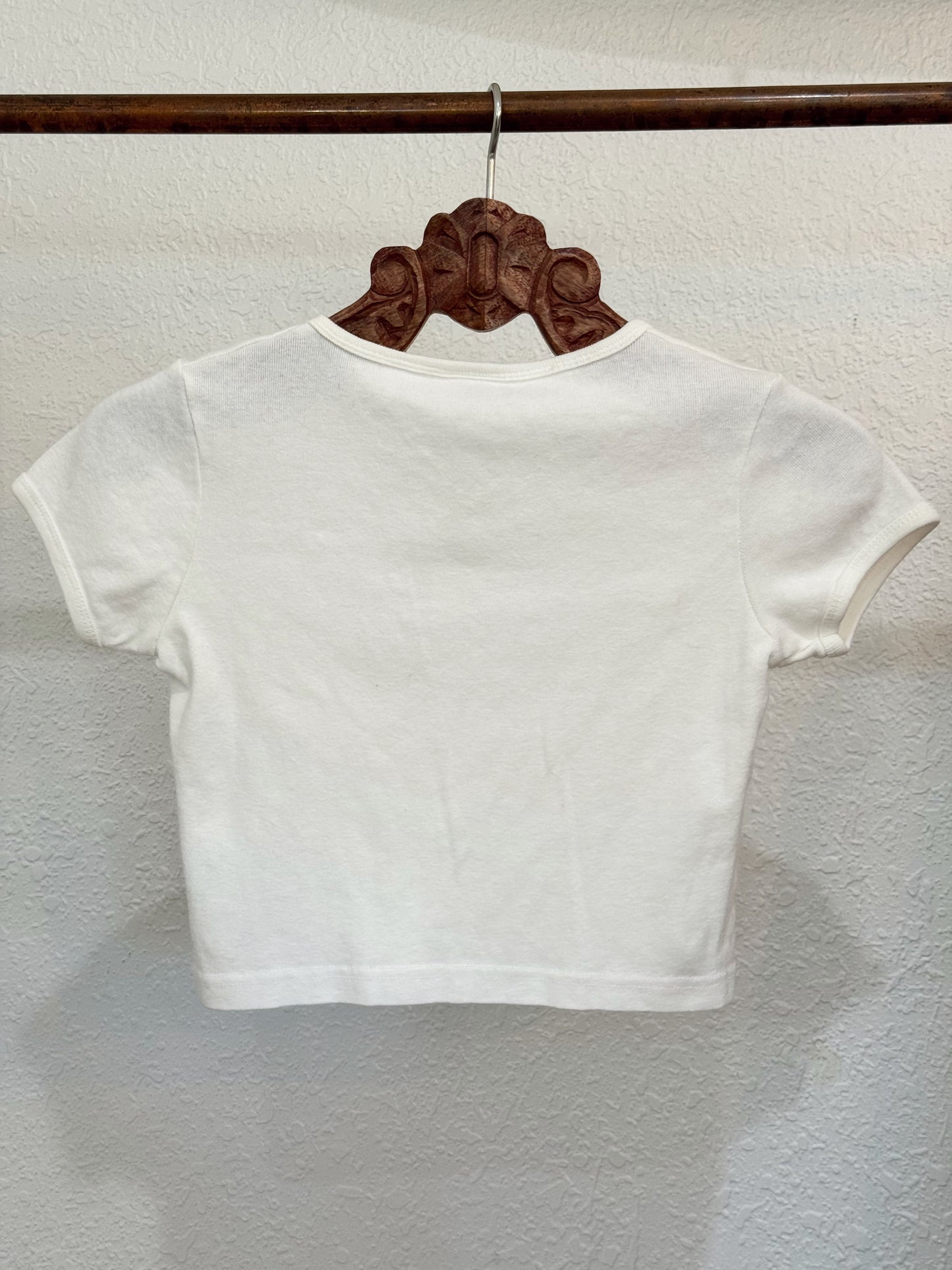 Cropped “Cowboy Country” Graphic Tee – Size Small