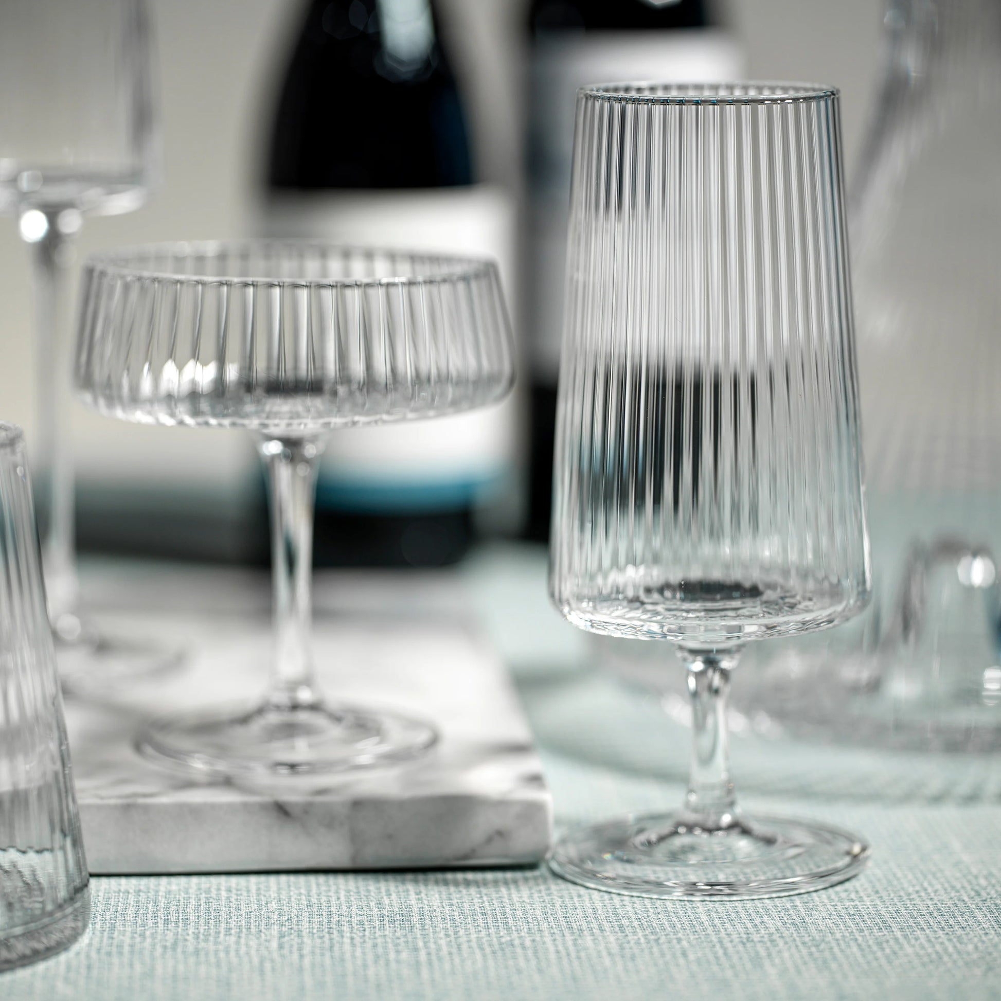 Bandol Fluted Textured Martini Glass