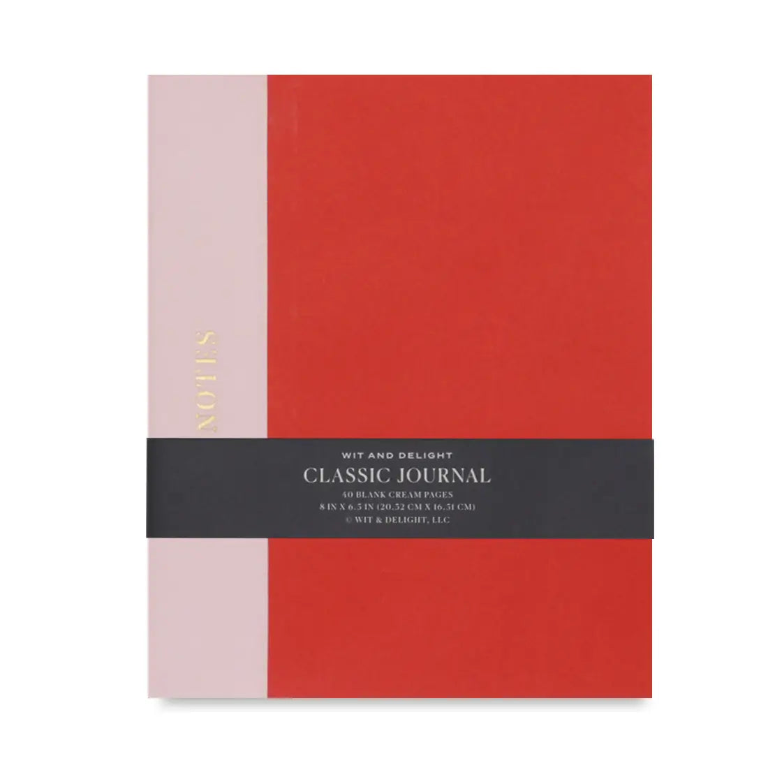 Classic Journal - Red/Pink