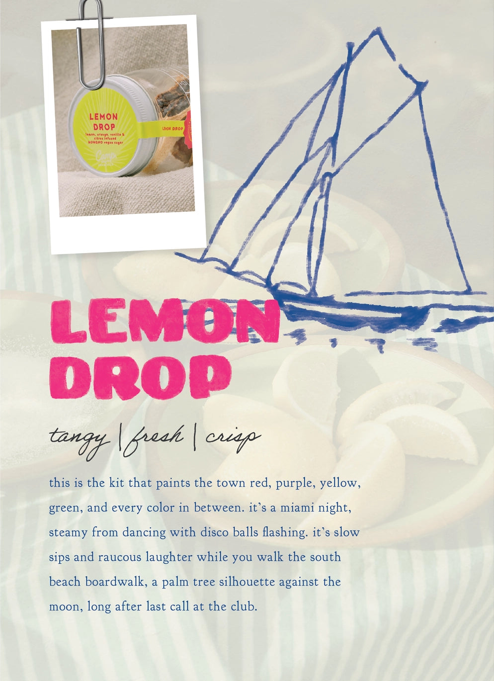 Camp Craft Cocktail Infusion 16 oz Lemon Drop