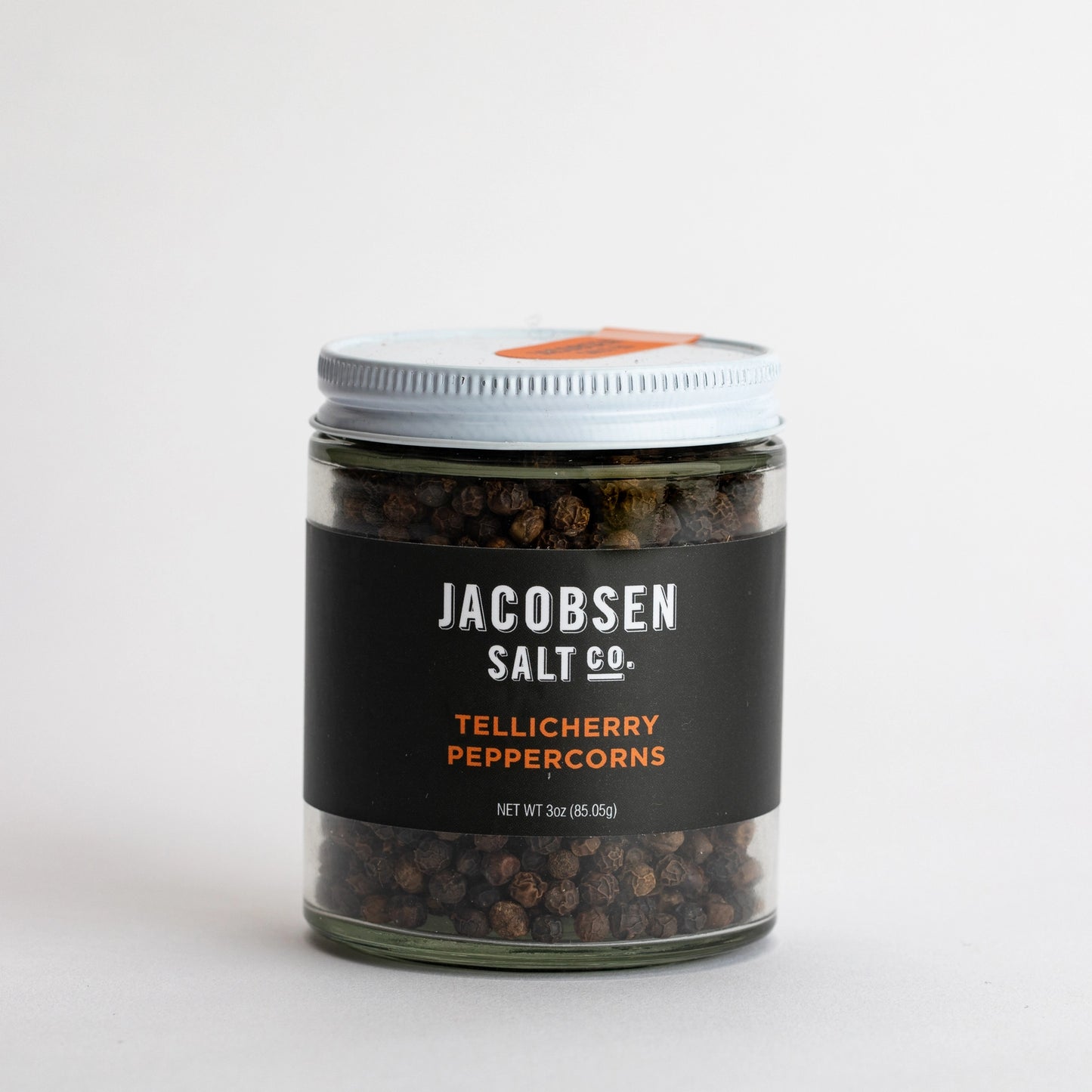Jacobson Salt Co. Tellicherry Peppercorns, Refill Jar