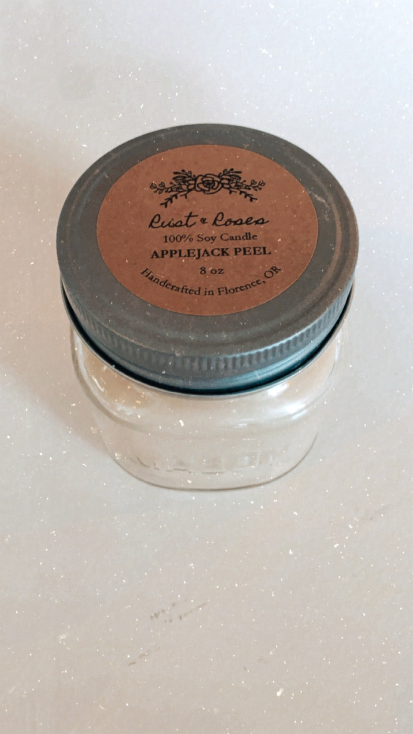 Rust & Roses Soy Candle
