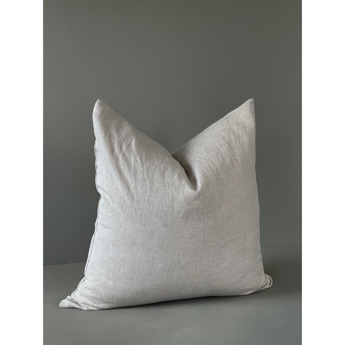 24" Solid Linen Pillow Cover | Natural by Blended Living