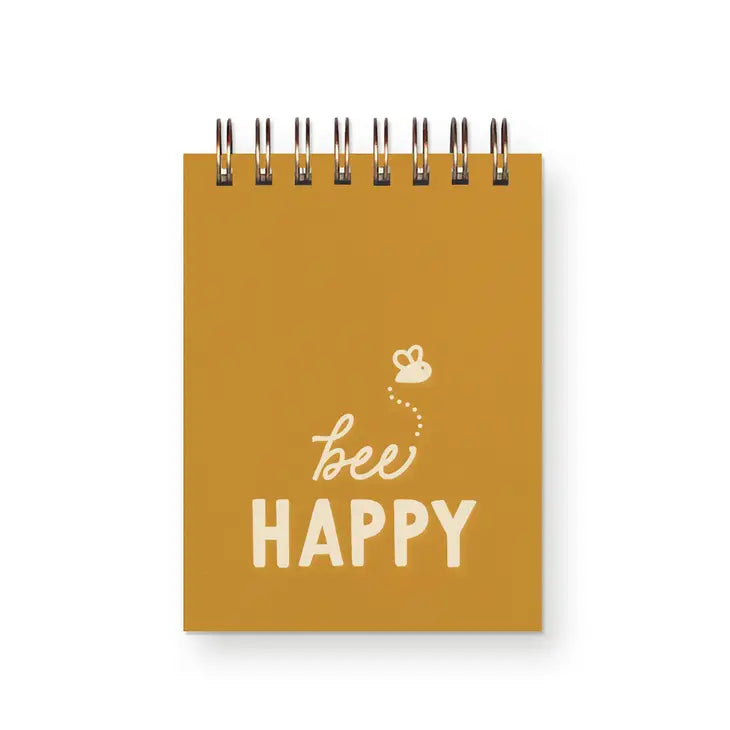 Bee Happy Mini Jotter Notebook