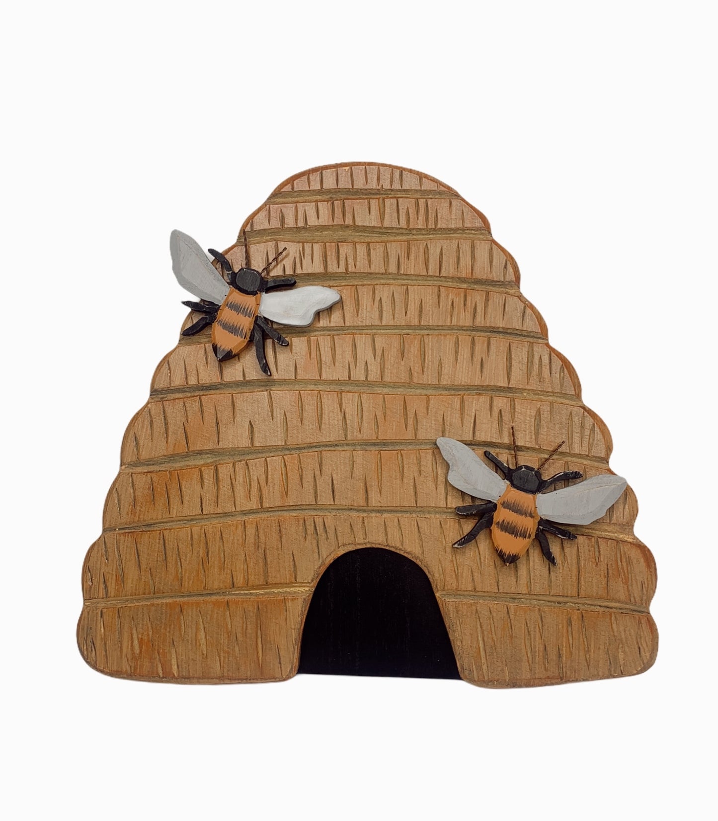 Bee Hive Wooden hanging decor