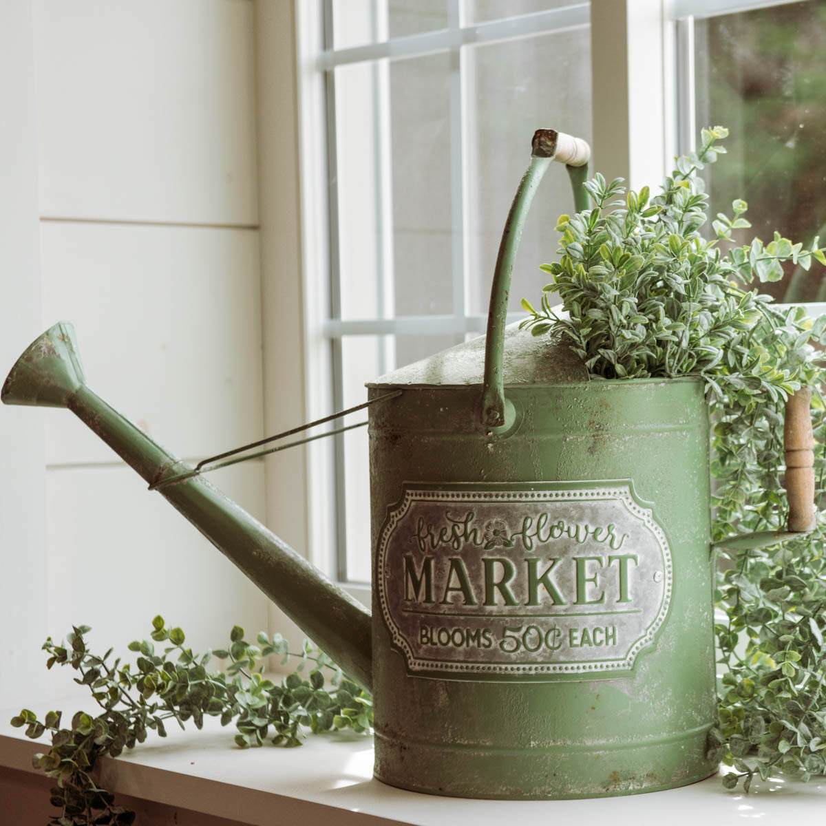 Green Market Watering Can